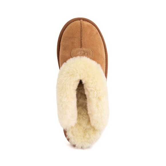 UGG Women's Chestnut Sheepskin Slippers - Picture 2 of 9